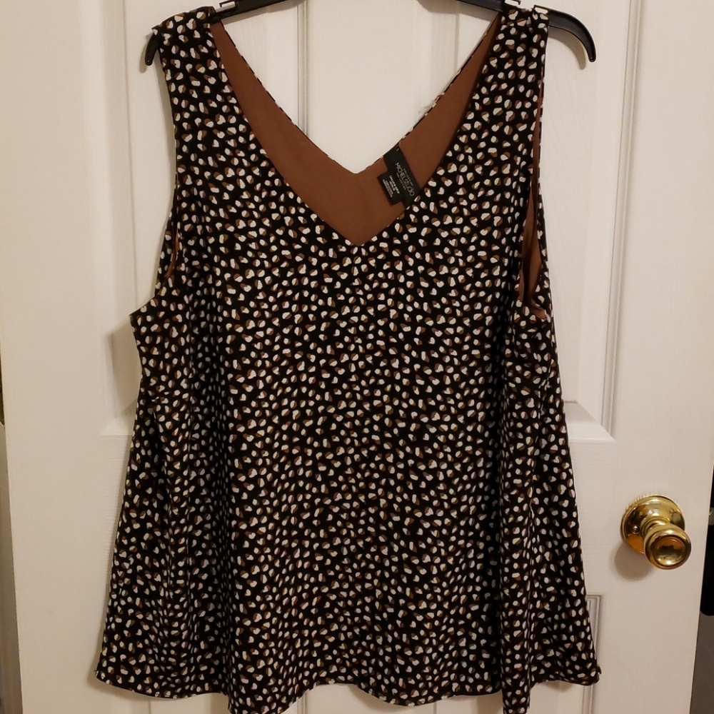 flowy reversible top sz 18